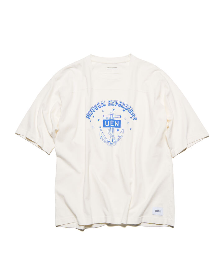 UEN FOOTBALL TEE,WHITE, medium