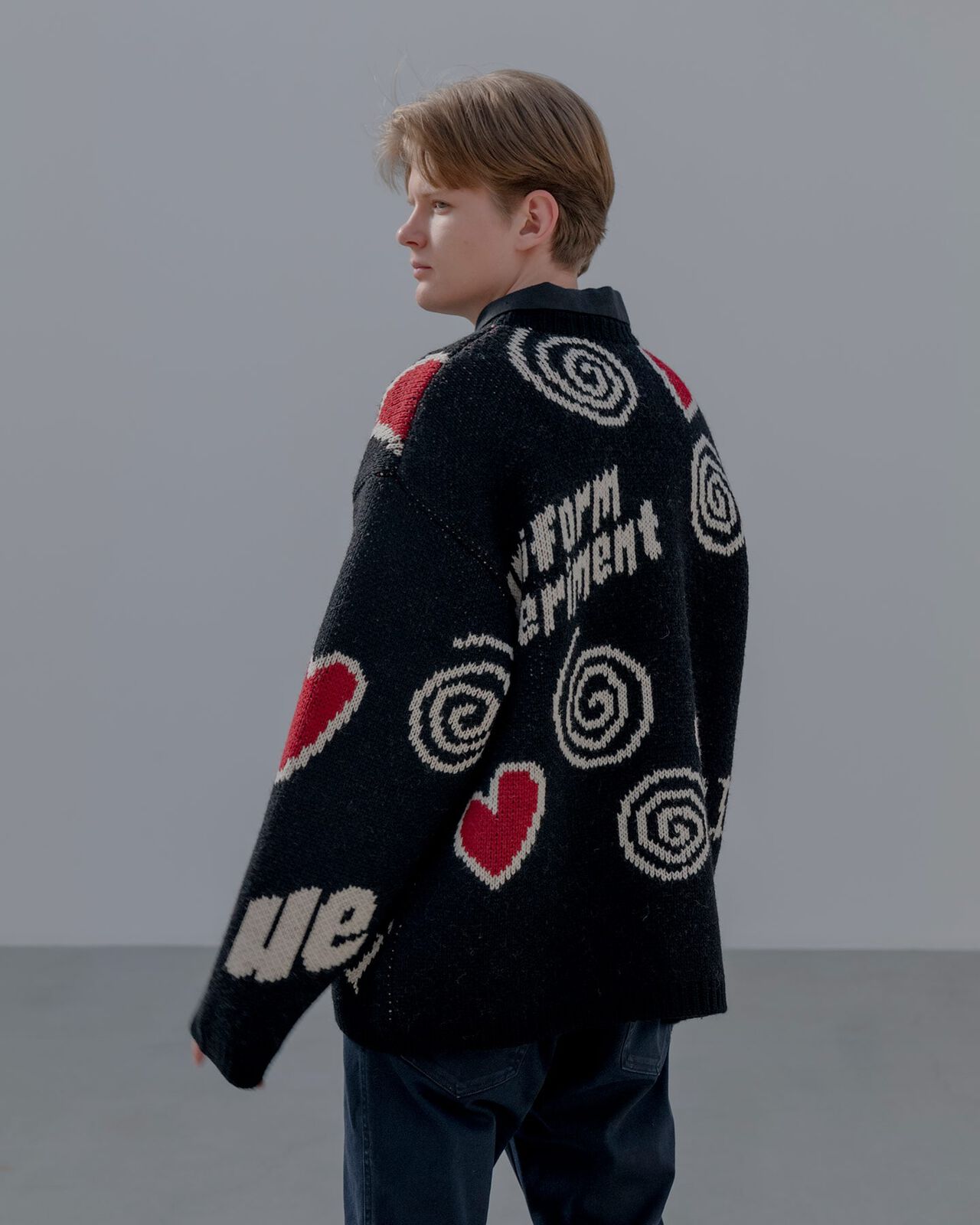 LOW-GAUGE INSPIRATION KNIT,BLACK, large image number 5