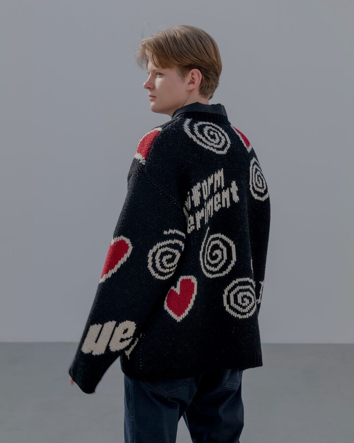 LOW-GAUGE INSPIRATION KNIT,BLACK, medium image number 5