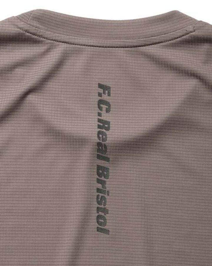 POLARTEC POWER DRY N/S TRAINING TOP,LIGHT BROWN, medium image number 3