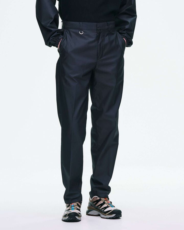 BROADCLOTH SLIM SLACKS,LIGHT BLUE, medium image number 4