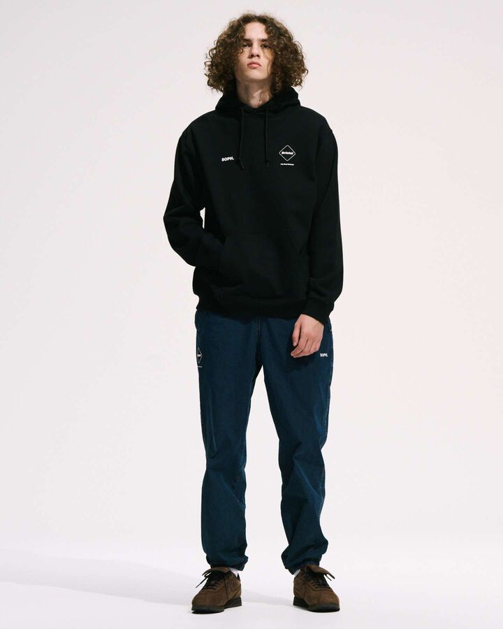 BRISTOL BAGGY SWEAT HOODIE,CAMOUFLAGE, medium image number 8