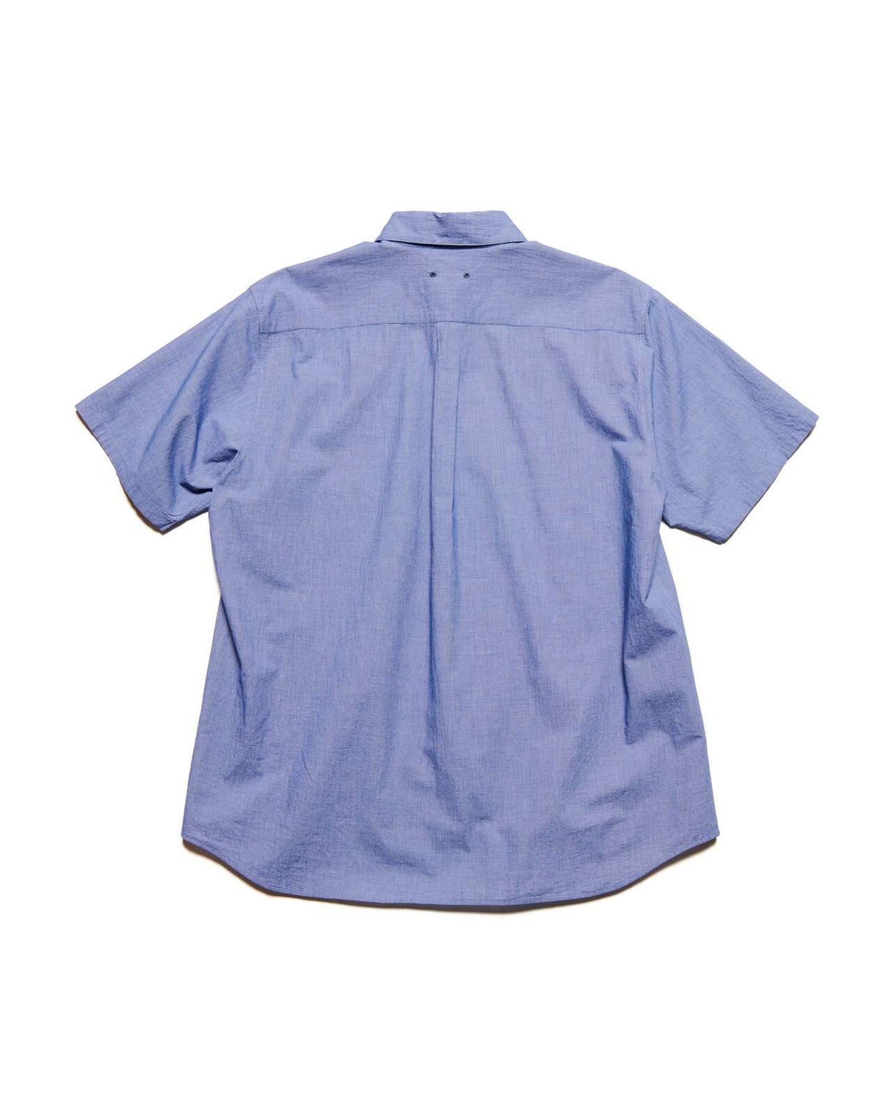 VOILE WASHER REGULAR-FIT S/S SHIRT,NAVY, large image number 1