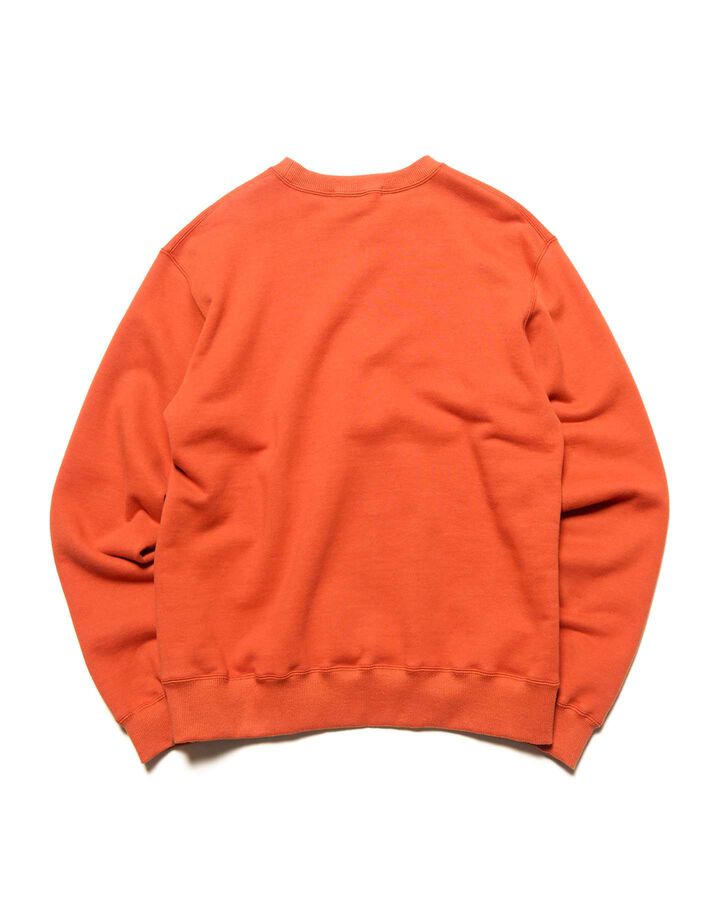 VINTAGE GRAPHIC CREWNECK SWEAT,ORANGE, medium image number 1