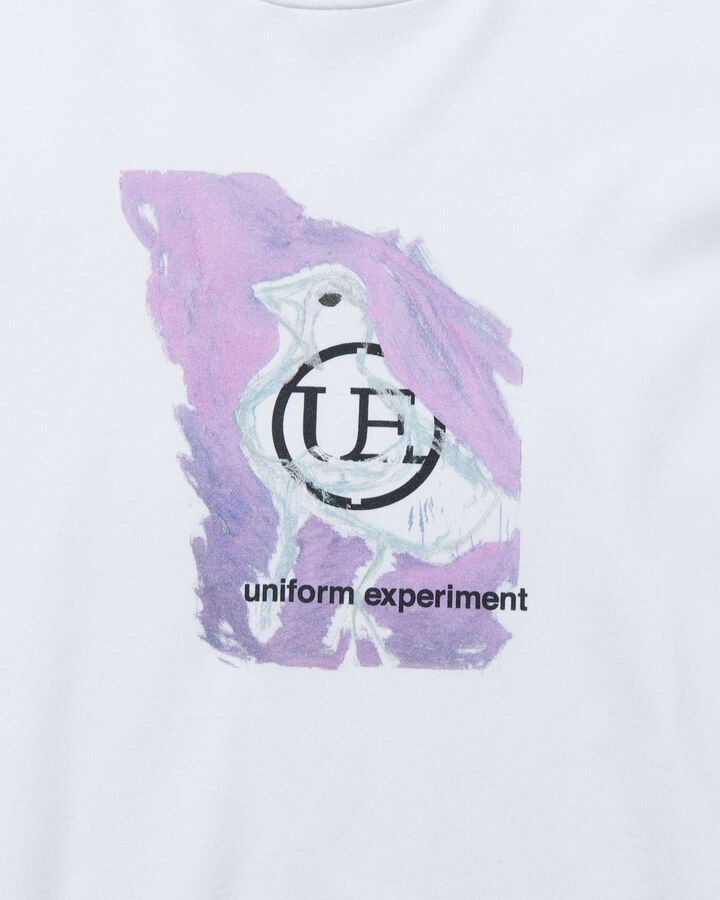 ASGER JORN: PORTRAIT TEE,WHITE, medium image number 2