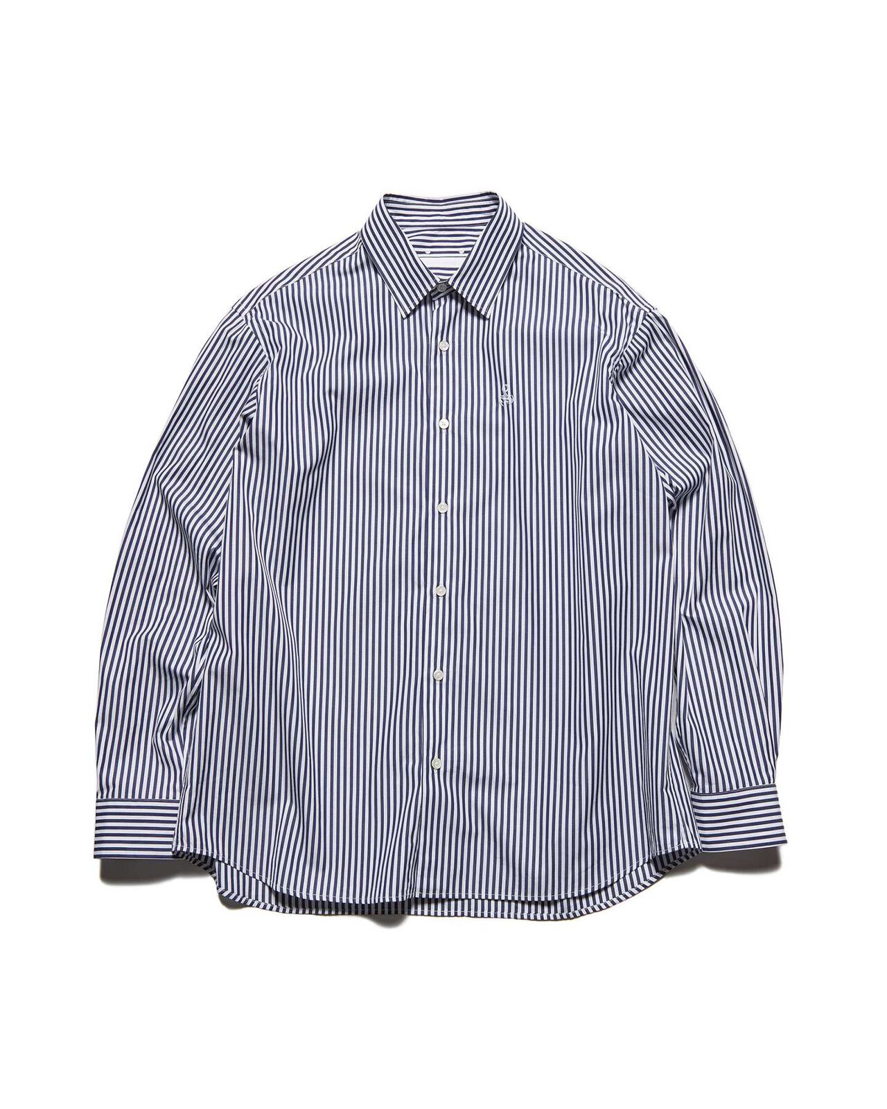 SUVIN GIZA RELAX-FIT SHIRT,NAVY, large image number 0