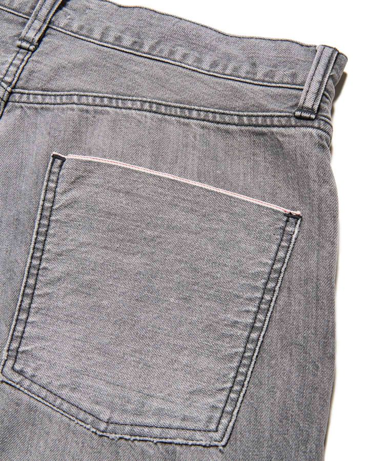 DAMAGED BOLD-FIT JEANS,BLACK, medium image number 4