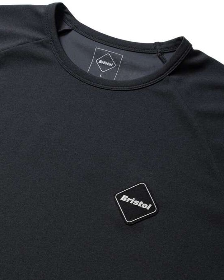 POLARTEC POWER DRY TRAINING TOP & SHORTS,BLACK, medium image number 3