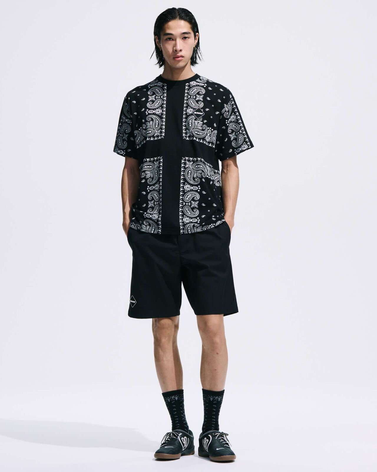BANDANA TEE,BLACK, large image number 6
