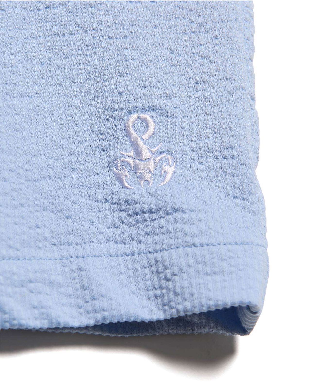 STRETCH SUCKER EASY SHORTS,LIGHT BLUE, large image number 2