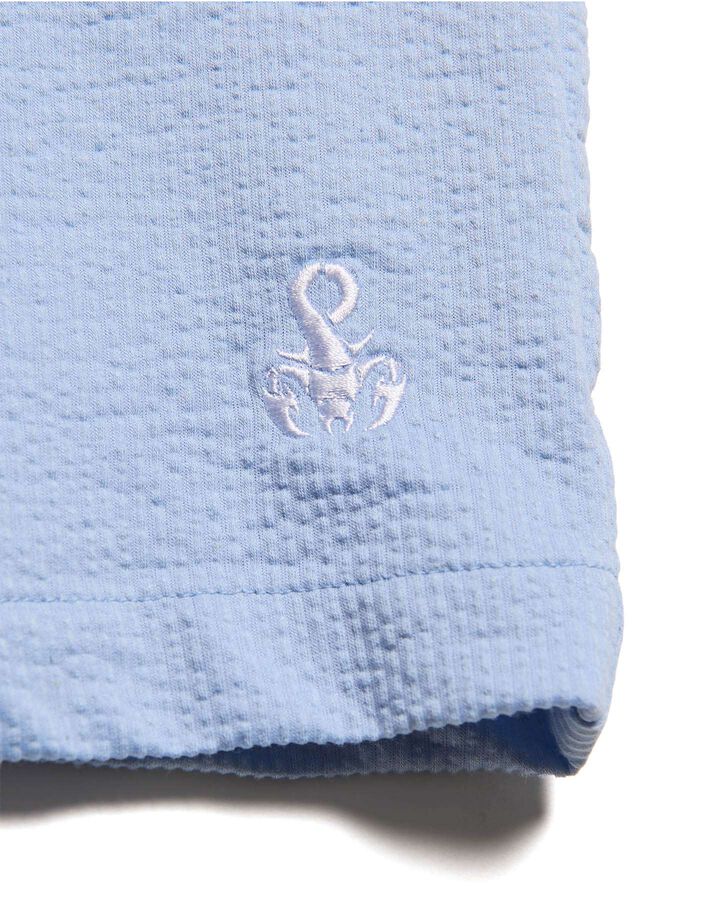 STRETCH SUCKER EASY SHORTS,LIGHT BLUE, medium image number 2