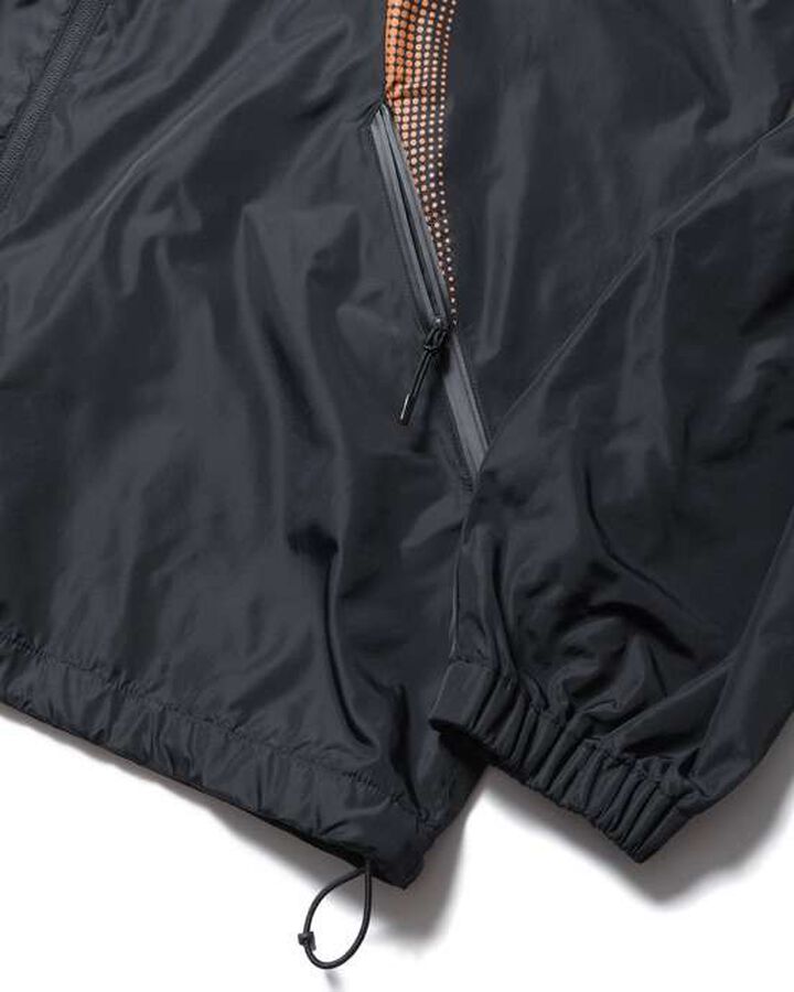 STAND COLLAR PRACTICE JACKET,BLACK, medium image number 3