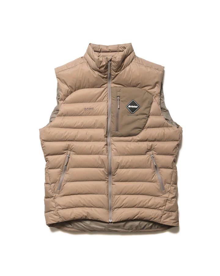 EXPEDITION DOWN VEST,BEIGE, medium