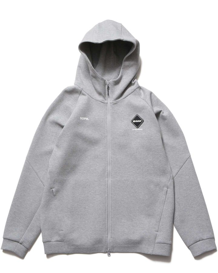 TECH SWEAT VENTILATION HOODIE,GRAY, medium