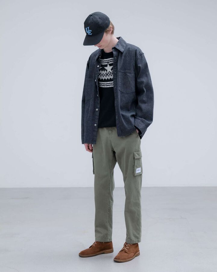MILITARY FIELD CARGO PANTS,NAVY, medium image number 9