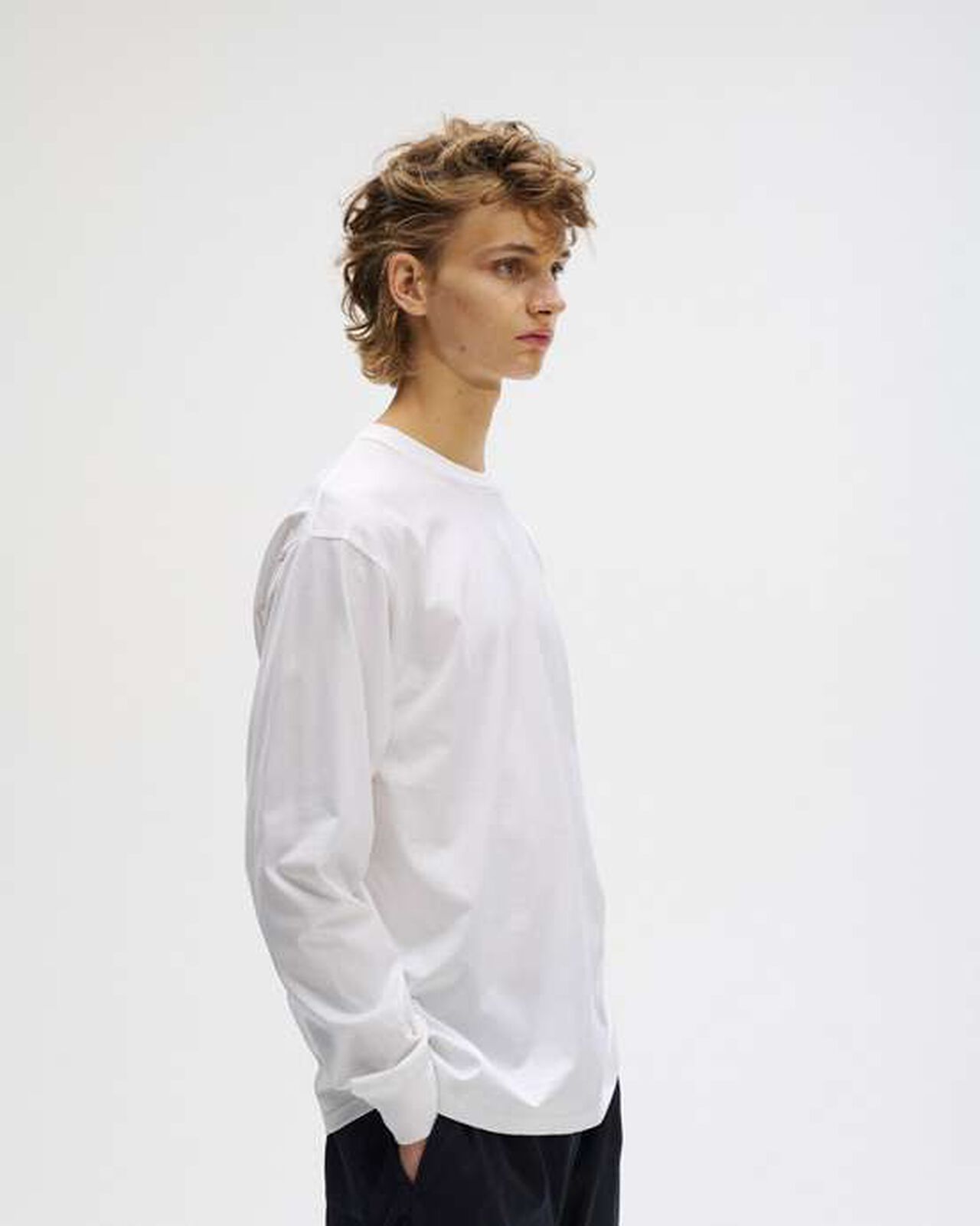 ESSENTIAL L/S TEE,GREEN, large image number 5
