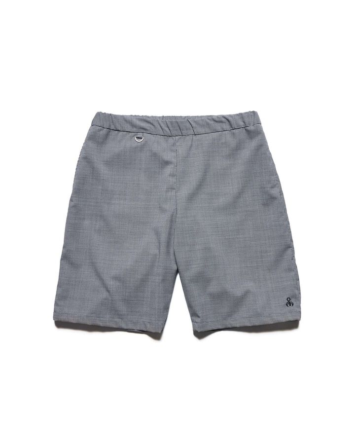 TROPICAL CHECK EASY SHORTS,B, medium