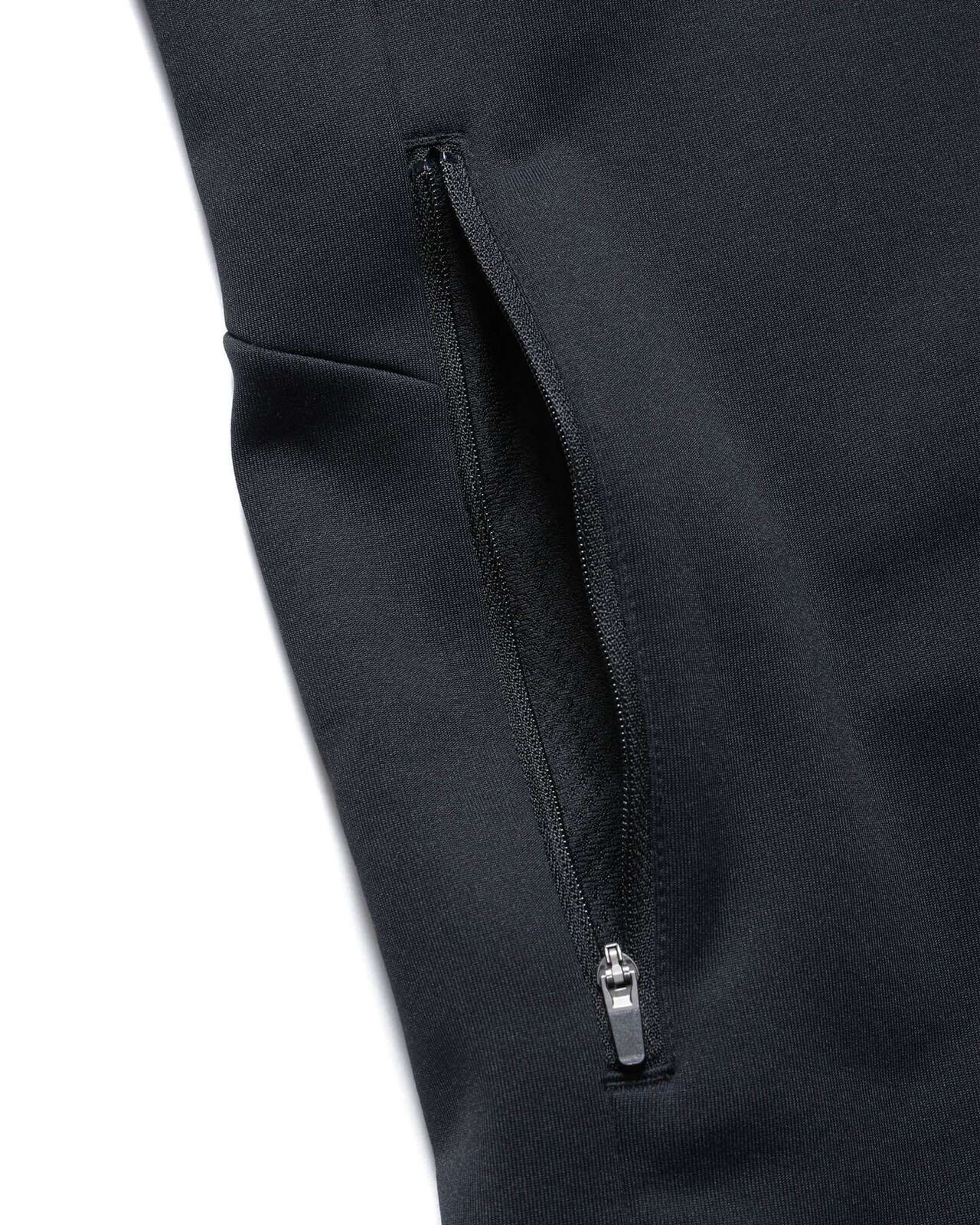 STRETCH FLEECE GAITER HOODIE,BLACK, large image number 4