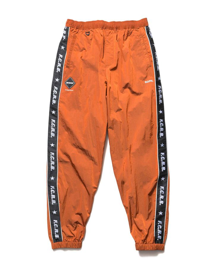NYLON CHAMBRAY PRACTICE PANTS,ORANGE, medium