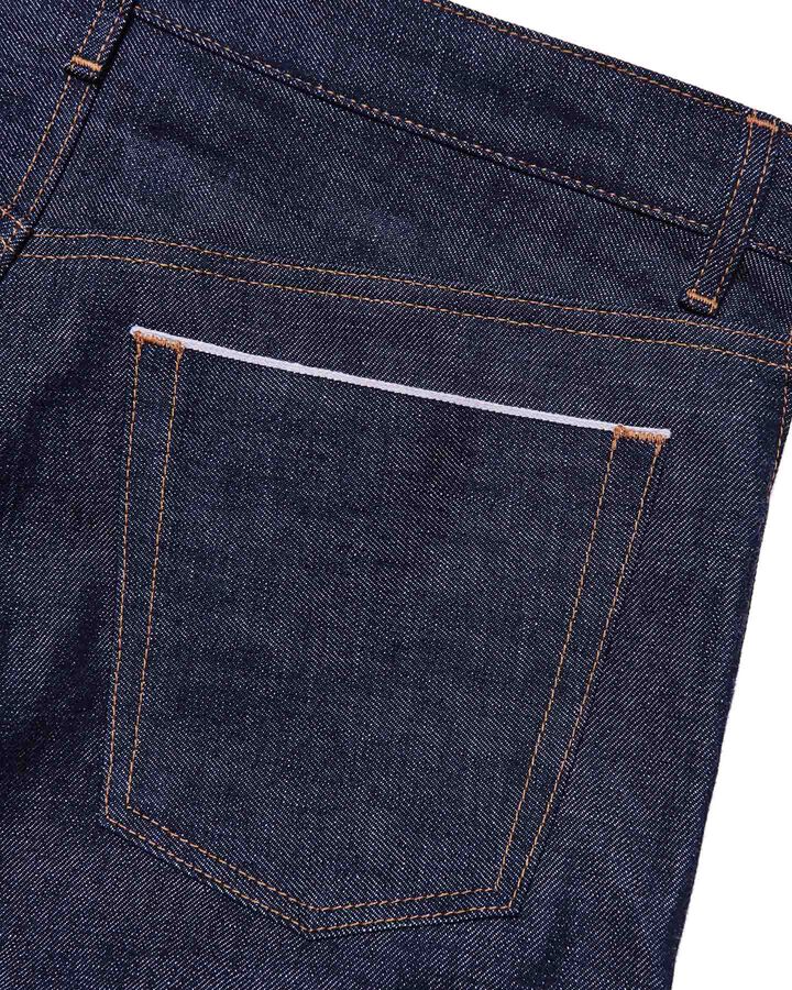 RIGID DENIM REGULAR-FIT JEANS,INDIGO, medium image number 3