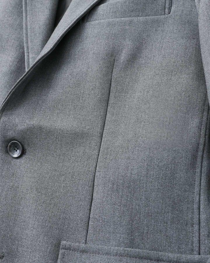 MONALUCE 2BUTTON JACKET,GRAY, medium image number 2