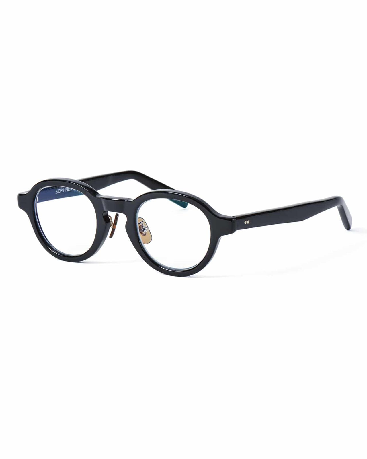 泰八郎謹製 ROUND GLASSES,BLACK, large image number 1