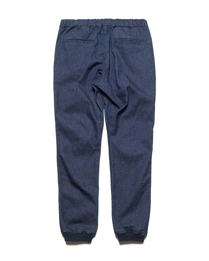 STRETCH TWILL SLIM-FIT RIBBED PANTS,INDIGO, medium image number 1