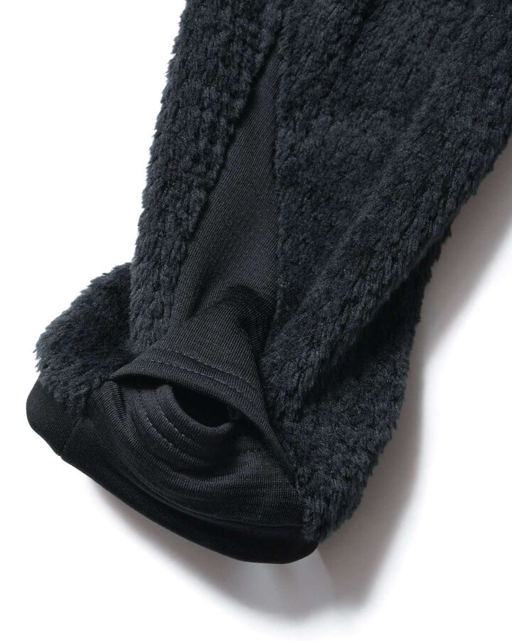 HIGH LOFT FLEECE TOP,BLACK, medium image number 4