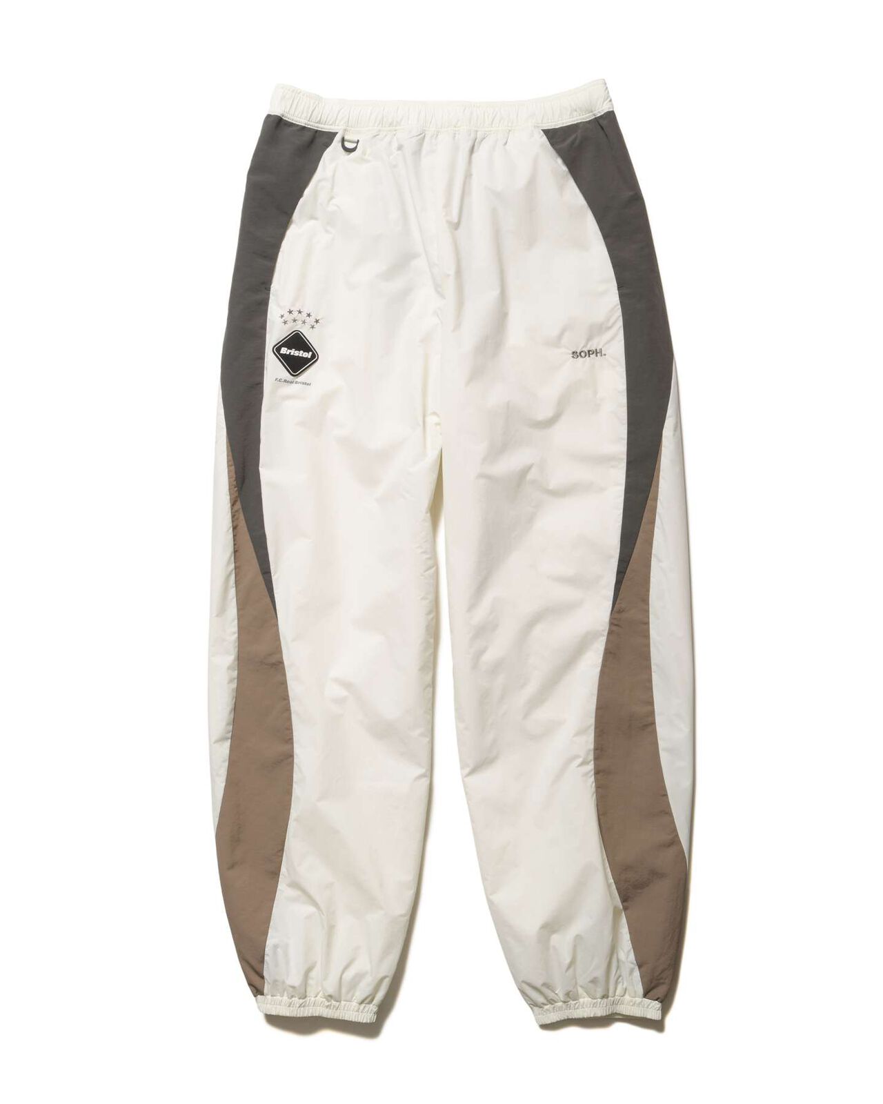 WARM-UP PANTS,OFF WHITE, large image number 0