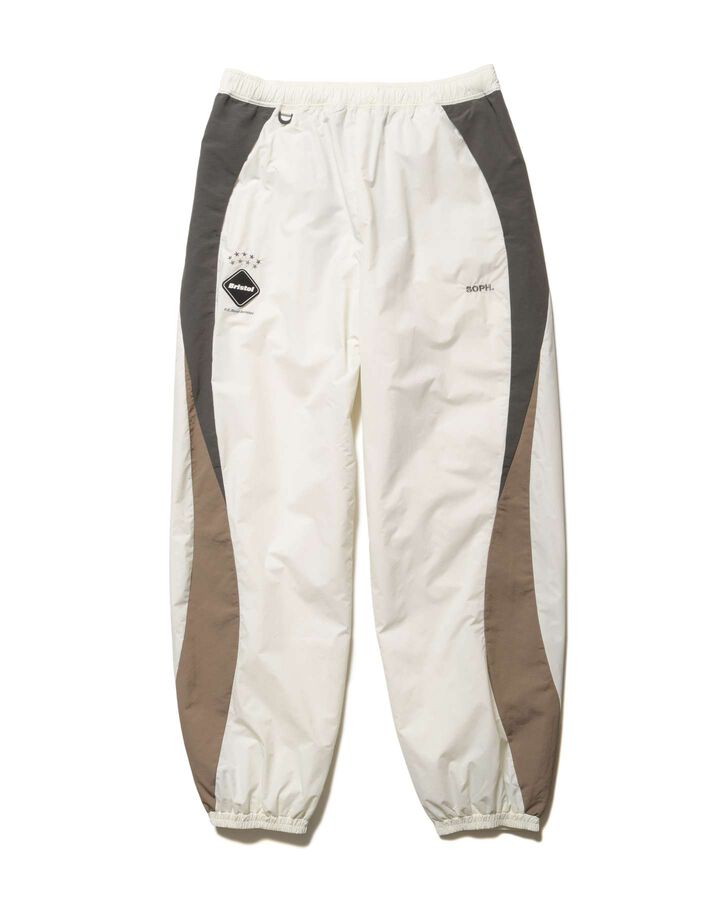 WARM-UP PANTS,OFF WHITE, medium