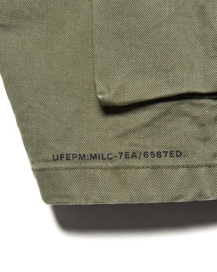 MILITARY FIELD CARGO SHORTS,KHAKI, medium image number 4