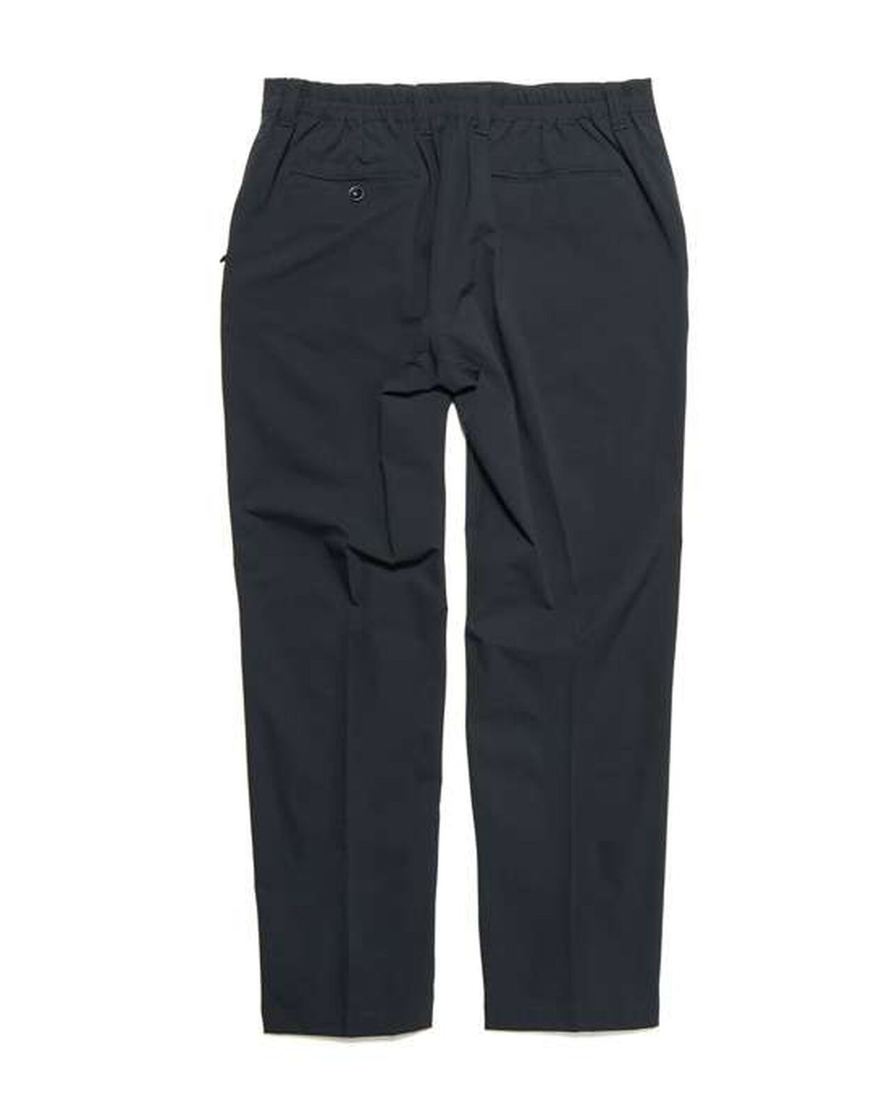 2WAY STRETCH SHIRRING SLIM FIT SLACKS,BLACK, large image number 1