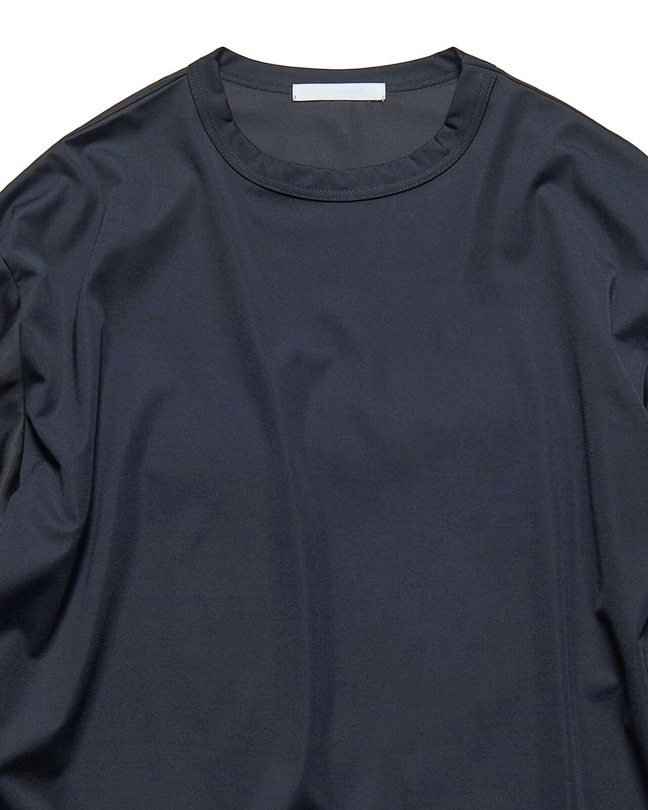FABRIC-MIX L/S TOP,BLACK, large image number 2