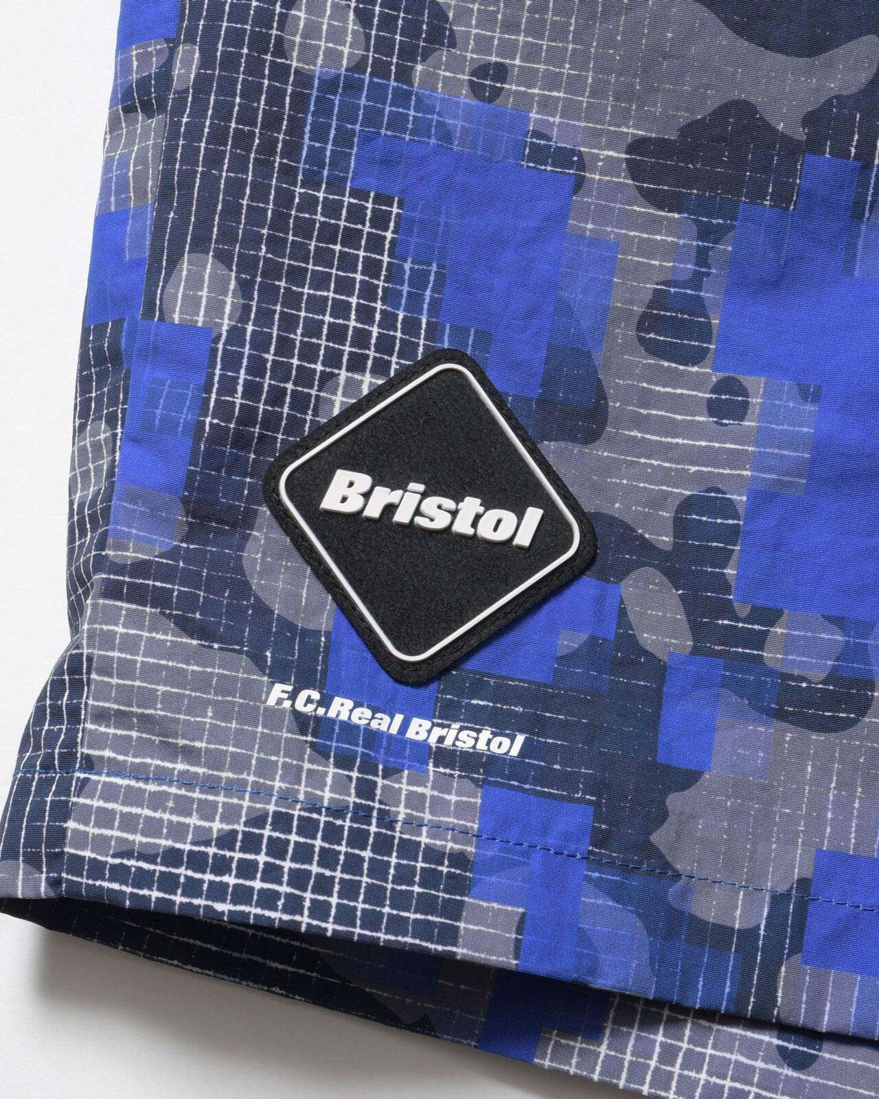 FRAGMENT: CAMOUFLAGE NYLON SHORTS,A, large image number 2