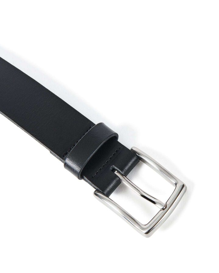 STANDARD LEATHER BELT,BLACK, medium image number 1