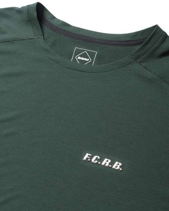 TECH S/S TRAIL TOP,GREEN, medium image number 2