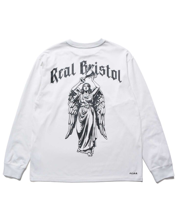 GODDESS L/S TEE,WHITE, medium