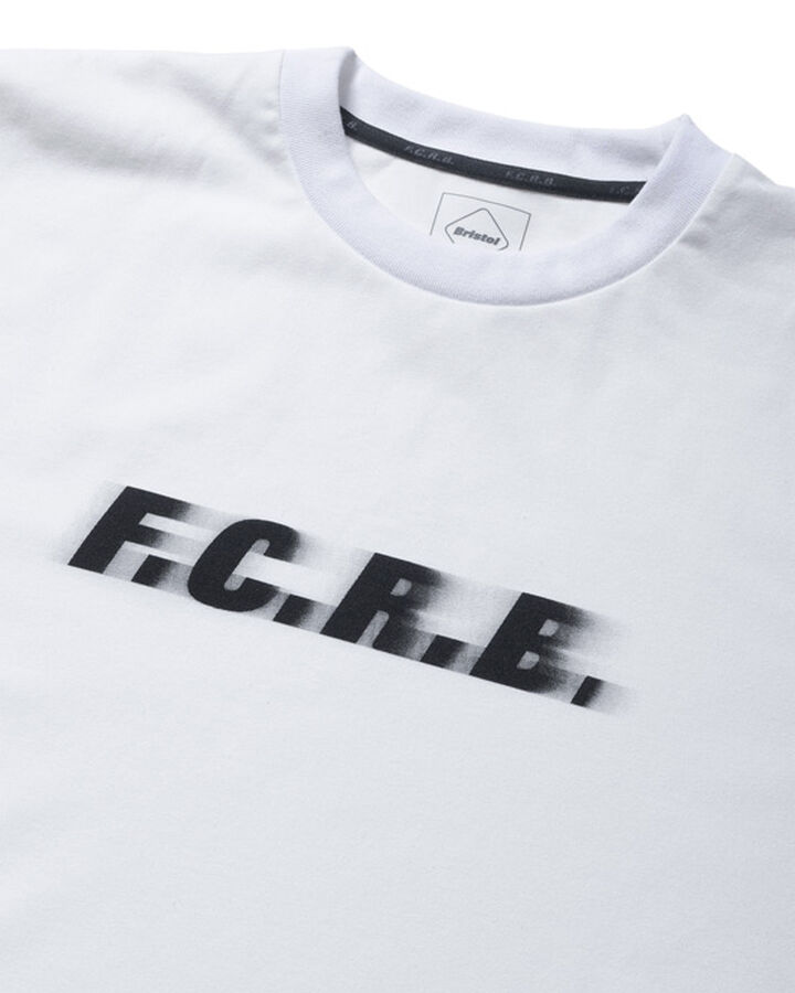 BLURRED LOGO TEE,WHITE, medium image number 2
