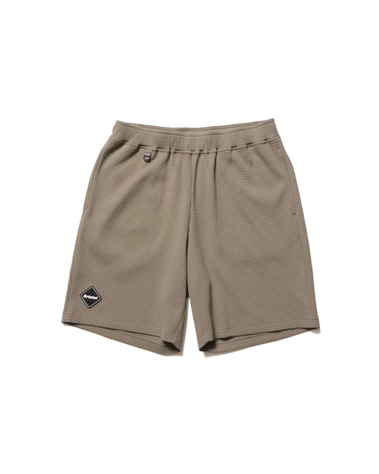 TECH WAFFLE LOUNGE SHORTS,GREIGE, large image number 0