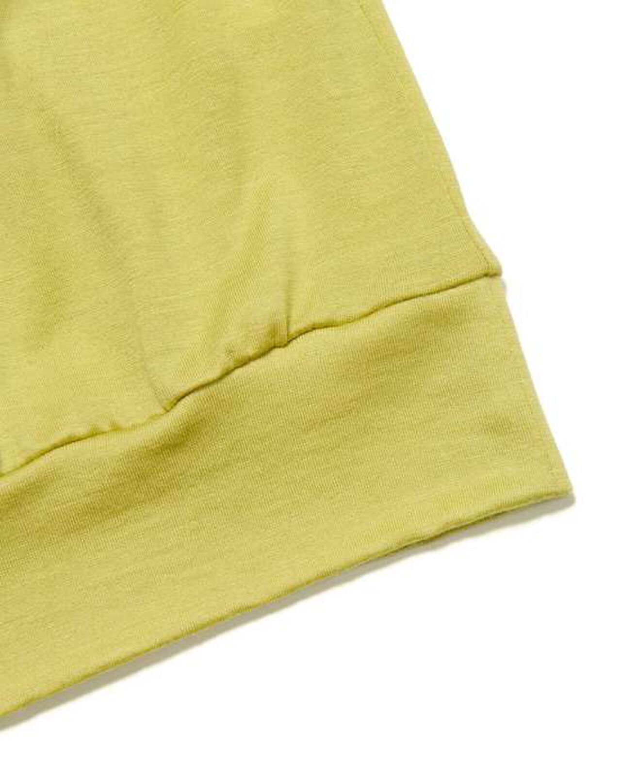WASHABLE WOOL S/S TOP,YELLOW, large image number 3