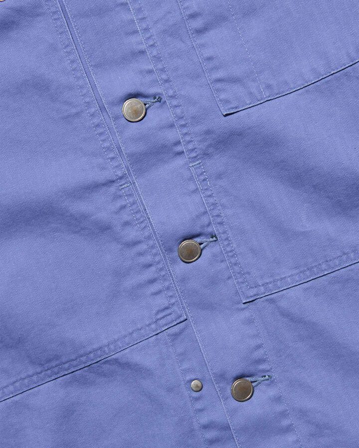 DAMAGED MILITARY BLOUSON,BLUE, medium image number 2
