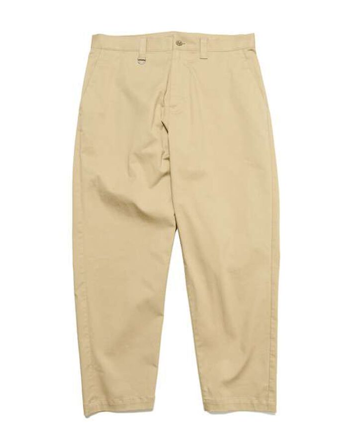 WIDE CROPPED PANTS,BEIGE, medium image number 0