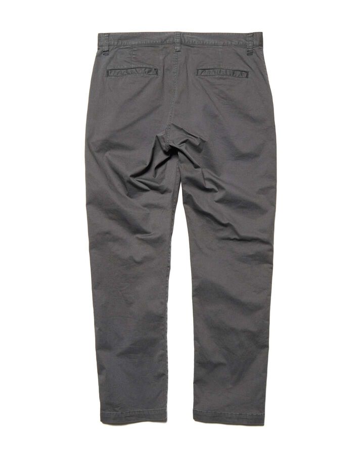 STRETCH TWILL LONG PANTS,CHARCOAL GRAY, medium image number 1