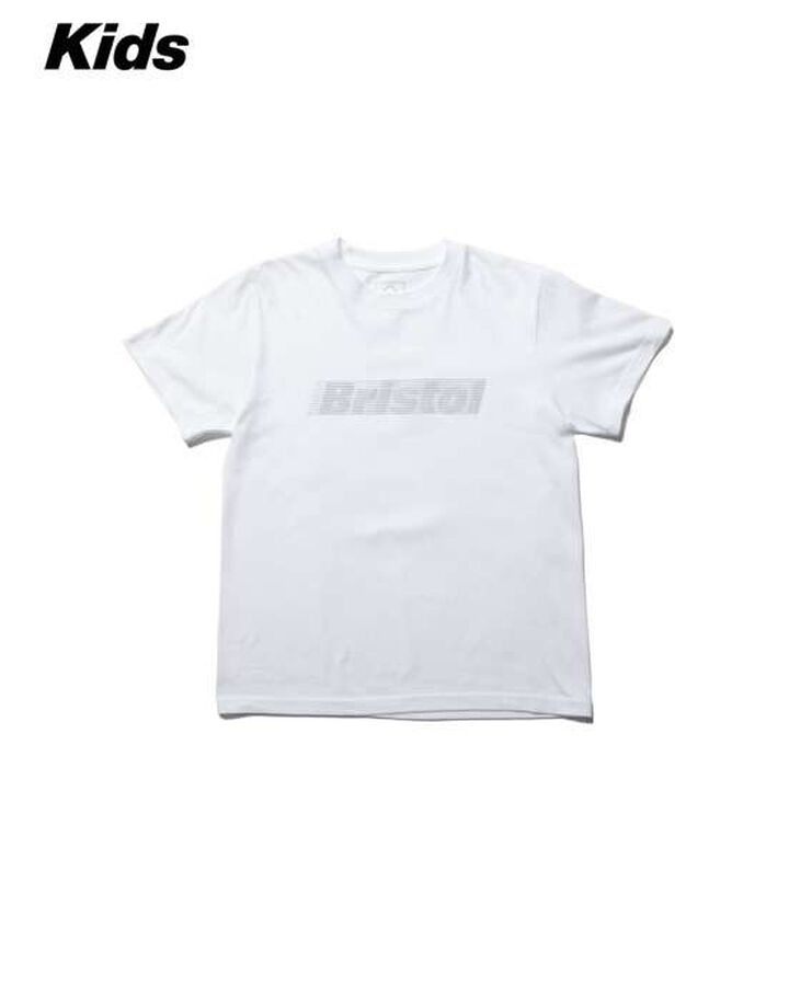 EFFECT LINE LOGO S/S TEE,WHITE, medium