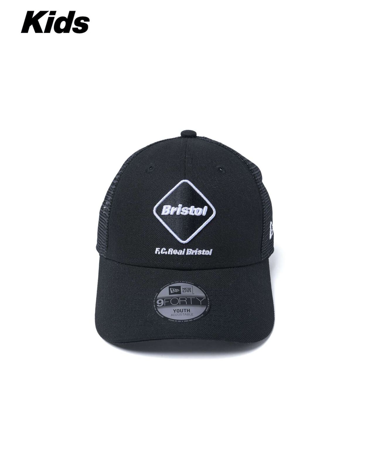 NEW ERA EMBLEM 9FORTY MESH CAP,BLACK, large image number 1
