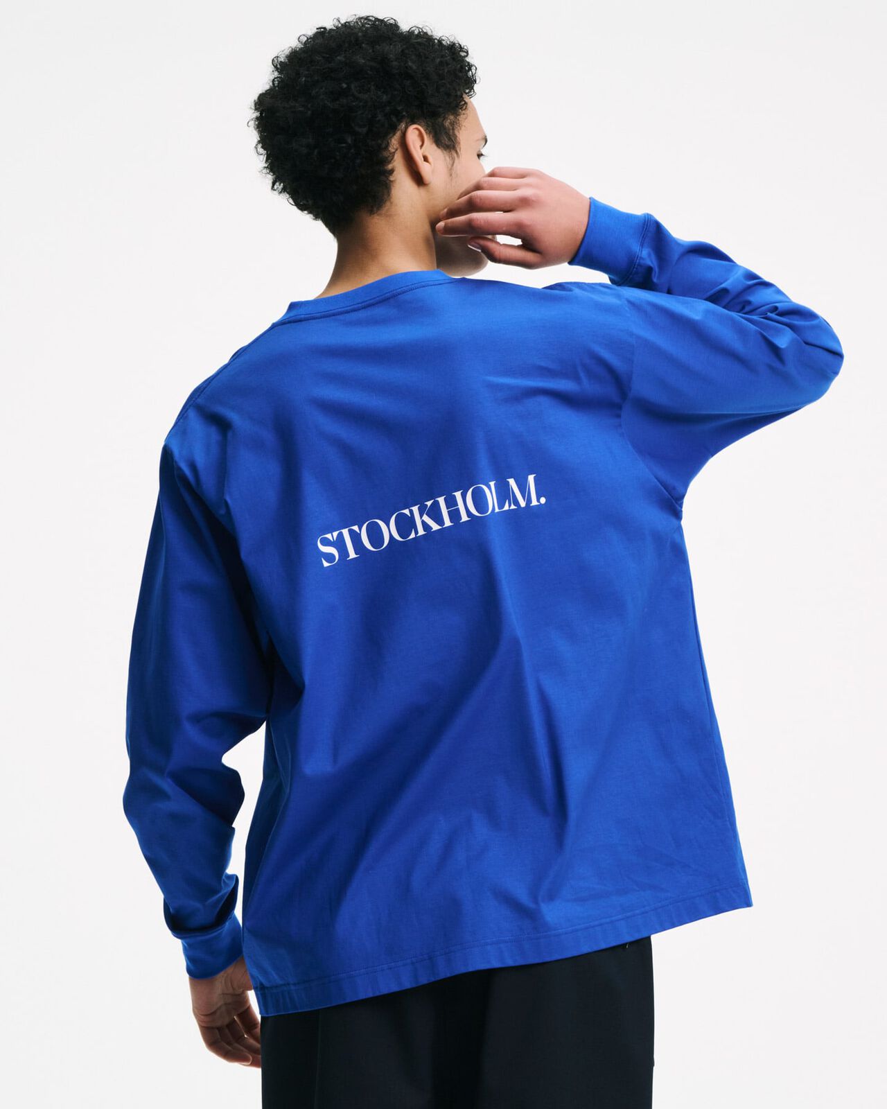 STOCKHOLM. L/S TEE,BLACK, large image number 3