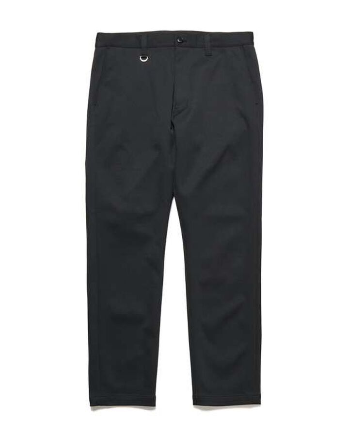 HIGH STRETCH PIQUE LONG PANTS,BLACK, medium image number 0