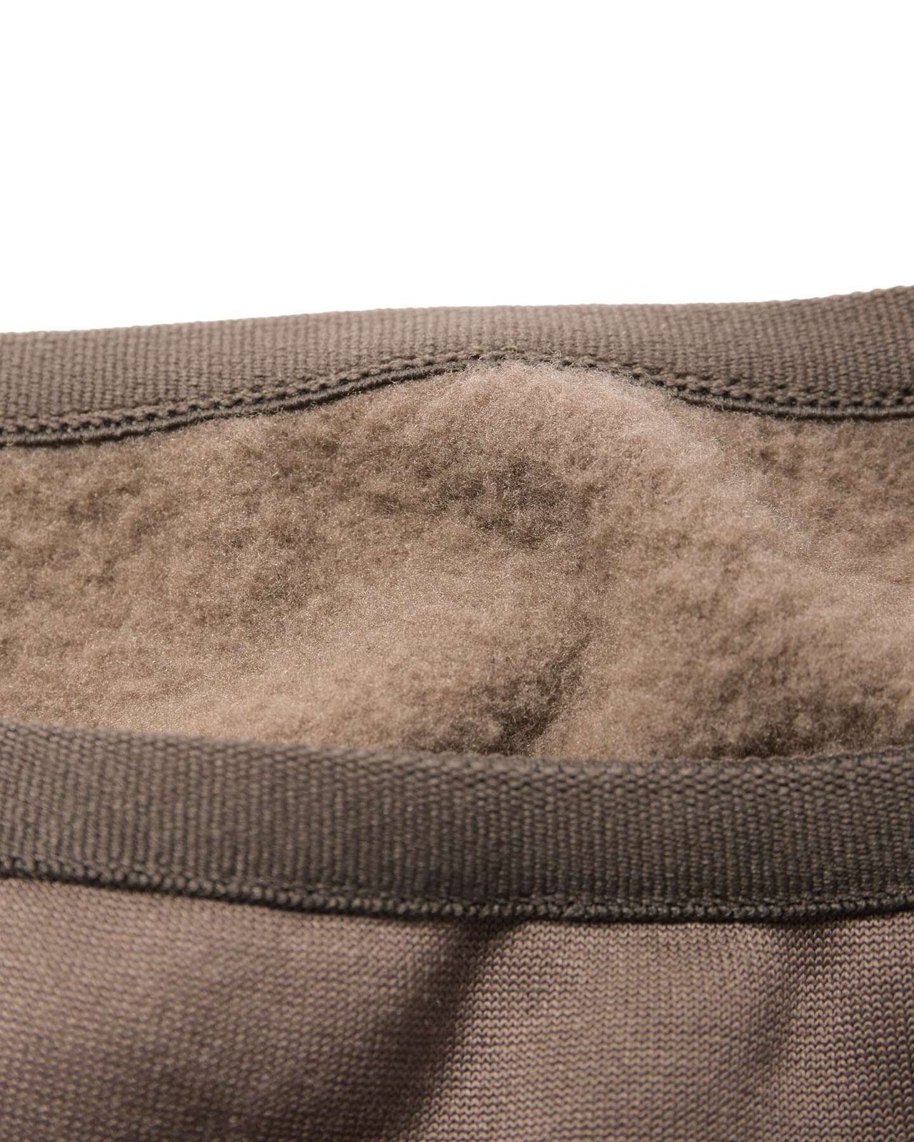 STRETCH FLEECE NECKGAITER,MOCHA, large image number 2