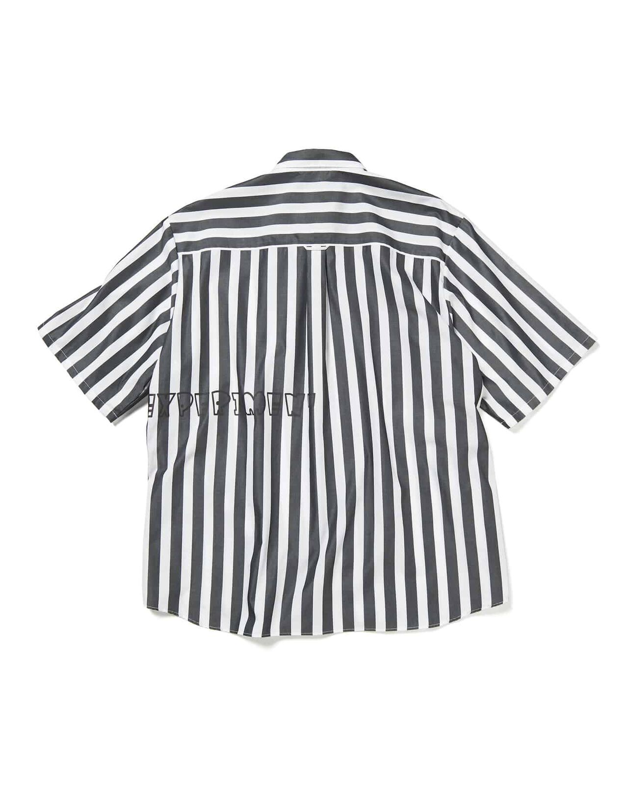 BOLD STRIPE S/S SHIRT,BLACK, large image number 1