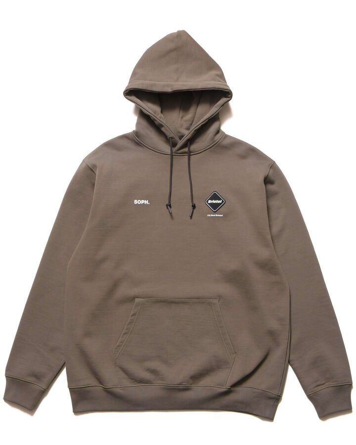 BRISTOL BAGGY SWEAT HOODIE,GREIGE, medium